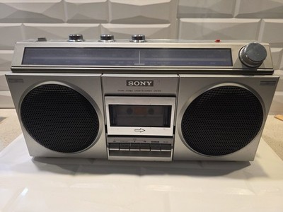 Sony CFS-400 AM/FM Stereo Radio Cassette Player Boombox Tested/Works!