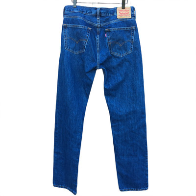Levis 505 Jeans Straight Cut Mens Size 34