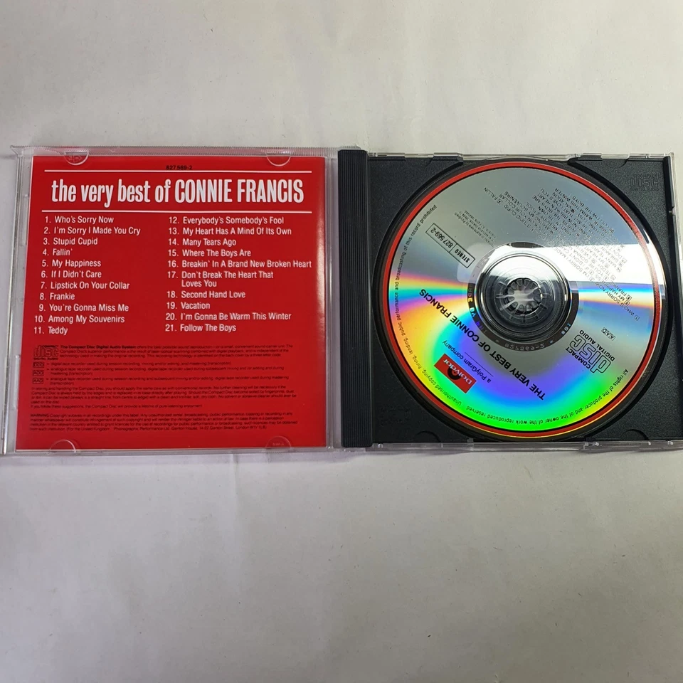 The Very Best of Connie Francis (21 tracks) (Polydor) - Image 2 of 4