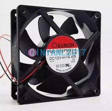 ONE NEW SUNON PMD1212PMB2-A DC12V 14.44W 12038 12CM 3-Wire Inverter Cooling Fan