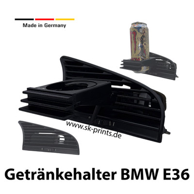 BMW E36 Getränkehalter Lüftung ohne Bohren Becherhalter E36 Cupholder