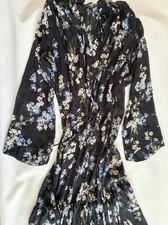H&M Long Chiffon Floral Print Maxi Dress Boho Spring Lightweight