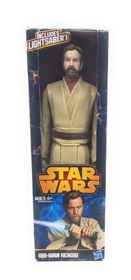 Star Wars Obi-Wan Kenobi 12'' Action Figure Includes Light Saber Ages 4+