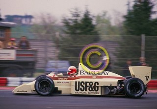 Racing Original 35mm Slide F1 Marc Surer Arrows A8 1986 San Marino Formula 1