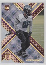 2017 Donruss Elite Rookies Purple 37/99 Derek Barnett #133 0c2
