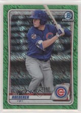 2020 Bowman Chrome Prospects Green Shimmer Refractor 74/99 Cole Roederer 1u6
