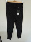 The Kooples Leggings femme noir monogramme skinny taille 1 FJOG25016K BLA19