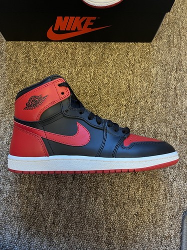 Air Jordan 1 High 85 Bred 2025 UK Size 9 - Picture 4 of 8