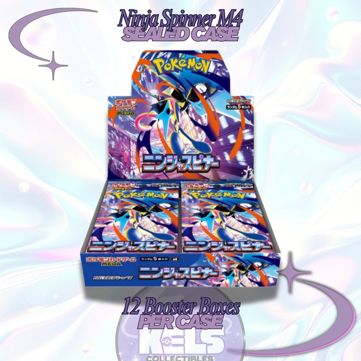 ニンジャスピナー　Box Ninja Spinner Booster Box Sealed Case M4 Mega Evolution US SELLER