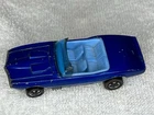 Hot Wheels Redline CUSTOM FIREBIRD Blue HK Early Blue Interior 1967  Great shape