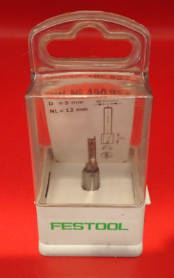 Festool Router Bit 5-MM X 15MM  1/2 Shank NEW in Packaging