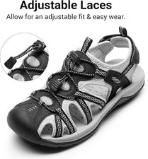 Womens Ladies Outdoor Walking Hiking Strappy Sandals Summer Holiday Beach Shoes