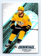 #59 2024-25 Upper Deck Credentials BASE ] Roman Josi Predators