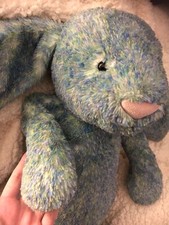 Jellycat Huge Bashful Azure Bunny Luxe - Excellent condition 