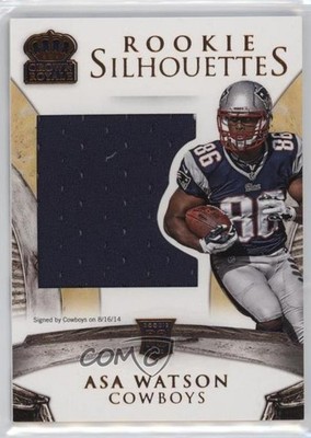 2014 Panini Crown Royale Silhouettes RPS 157/199 Asa Watson #236 Rookie RC 10k8