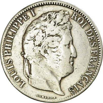Monnaie, France, Louis-Philippe, 5 Francs, 1831, Marseille, B, Argent, KM:744.6 - Photo 1/2