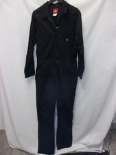 Dickies Women's L/S Twill Coveralls, Black, Medium - USED