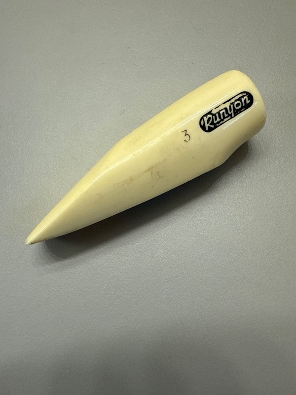 Vintage Runyon #3 Eb Alto Saxophone Mouthpiece