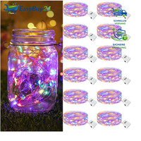 LED Lichterkette 2M 20LED Batterie 3 Modi Mini FüR Party Weihnachten Hochzeit