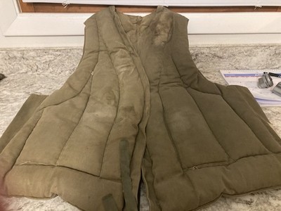 VTG Keep-A-Float Life Preserver Vest H.S. White Mfg CO.  Size XL Japara Kapok