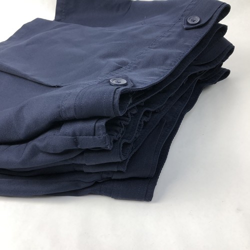 6 X GIRLS CHEROKEE SCHOOL UNIFORM / SKIRT / SKORT / SIZE XL- NAVY BLUE - Picture 6 of 7