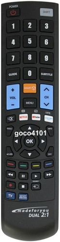 RC-8055 REPLACEMENT PALSONIC REMOTE CONTROL RC8055 TFTV3955MW TFTV8055MW NEW - 第 1/5 張圖片
