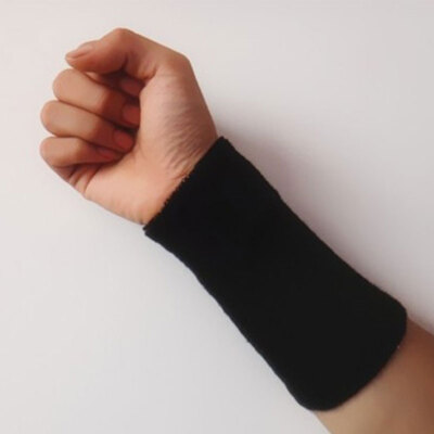 Elastic Cloth Wristband Athletic Wrist Sweatband Gym Yoga Sports Multi Colors