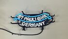 St. Pauli Girl Beer German Neon Beer Sign 15”x7” Works Light Up Tech #57780