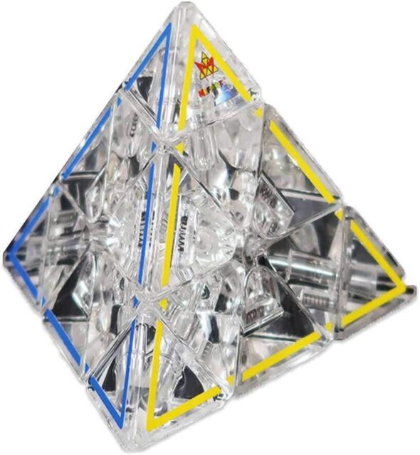 Project Genius Meffert&#039;s Pyraminx Crystal Puzzle Brainteaser 39123