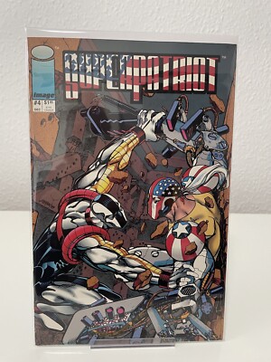 SuperPatriot #4 image Comics US Comic Heft Guter Zustand bagged and Boarded