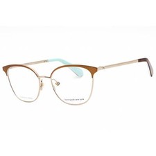 Kate Spade Women's Eyeglasses Clear Demo Lens Brown Metal Frame TANA/G 009Q 00