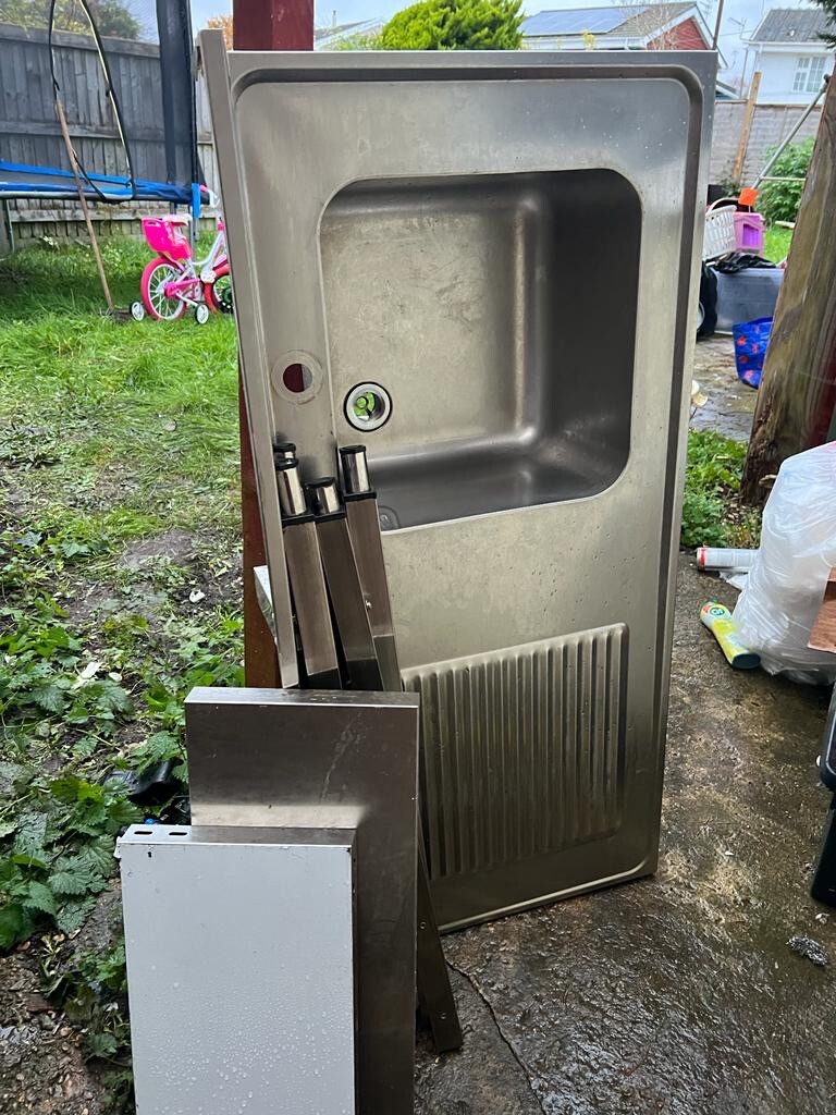 commercial kitchen sink with dishwasher space eBay