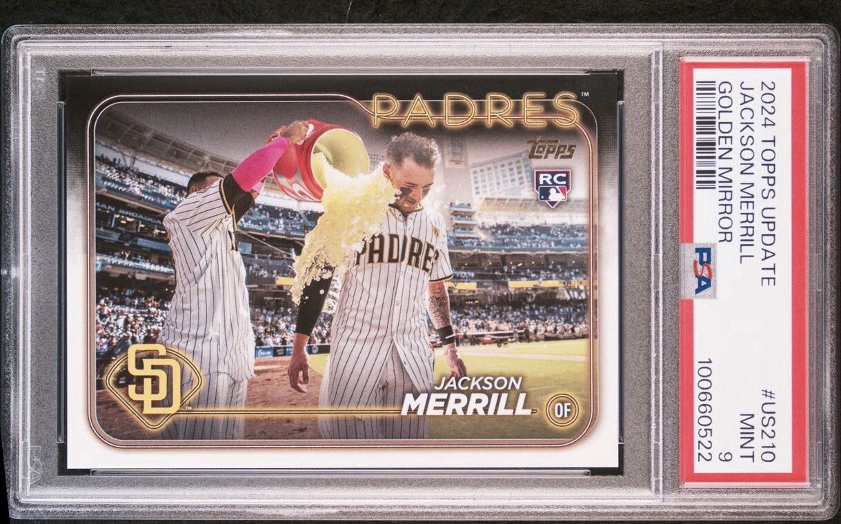 Jackson Merrill 2024 Topps Update #US210 Golden Mirror Image 