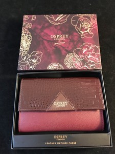 osprey london leather matinee purse