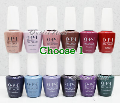 OPI Soak-Off GelColor DOWTOWN LA Collection 2021 Fall CHOOSE 1/ GC LA01-GC LA12