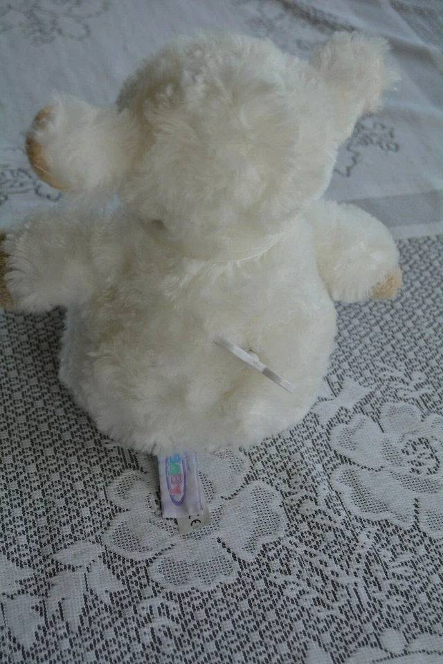 Mary Meyer Baby Lamb Sheep Wind Up Jesus Loves Me Plush Lovey Stuffed Animal - Image 4 of 4