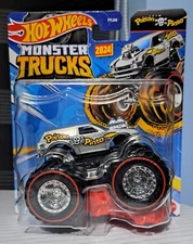 Hot Wheels Monster Trucks Poison Pinto Rare Silver Treasure Hunt T-Hunt Chase