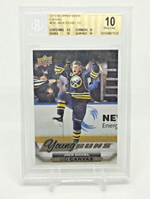 2015-2016 Upper Deck Jack Eichel Young Guns Canvas Rookie BGS 10 RC Vegas Sabres