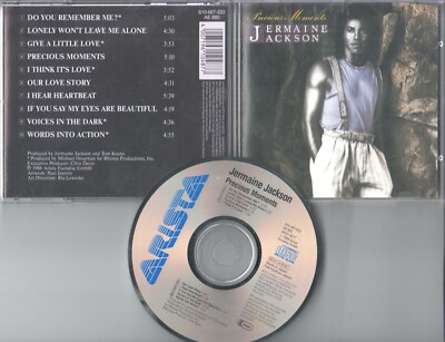 Jermaine Jackson  CD  Precious Moments     1986    Japan 