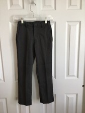 Tom Sawyer Elderwear Charcoal Heather Uniform Pants Size Boys 9 Regular