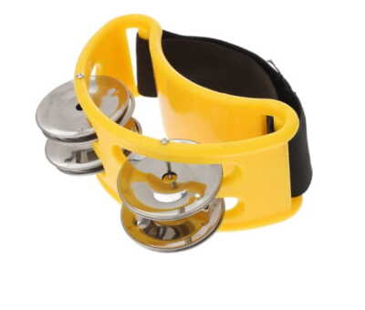 GRV TF-4YL Foot Tambourine (Yellow)