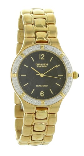 Vintage Gruen Precision Quartz Ladies Date Watch With  display picture 1