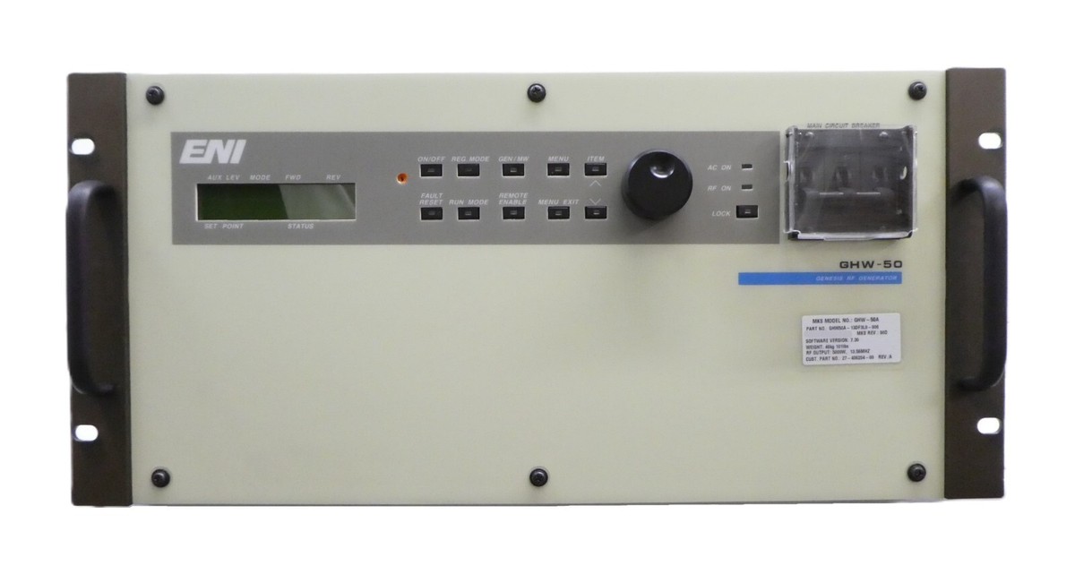 GENESIS GHW-50A ENI GHW50A-13DF3L0-006 RF Generator MKS Novellus