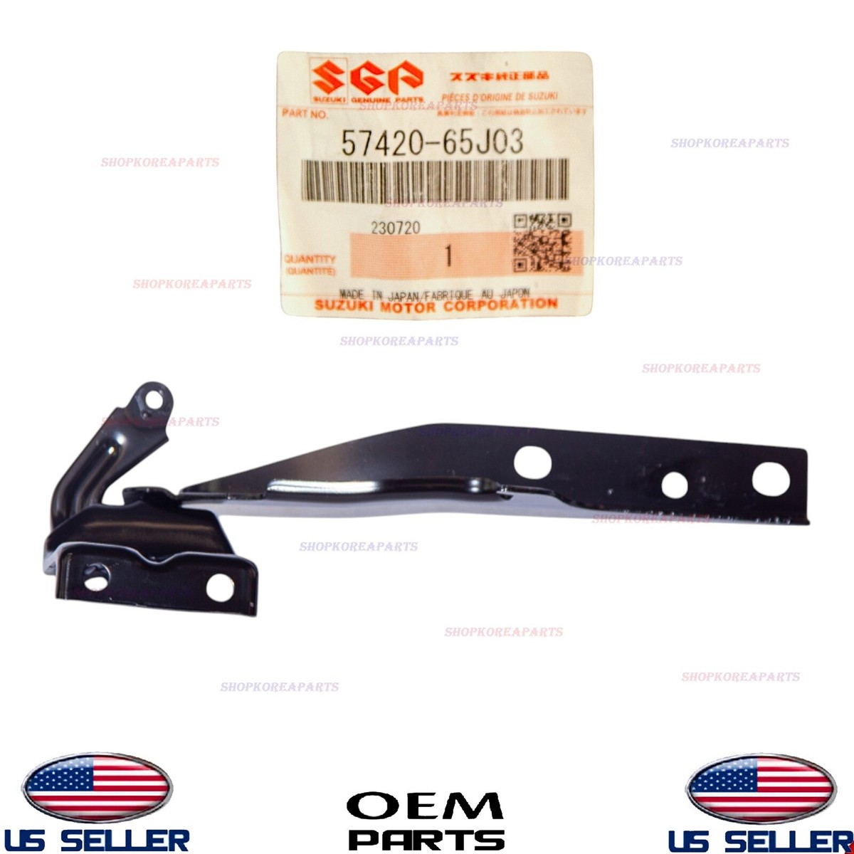 Suzuki OEM 06-13 Grand VITARA Hood-hinge Left 5742065J03 for sale