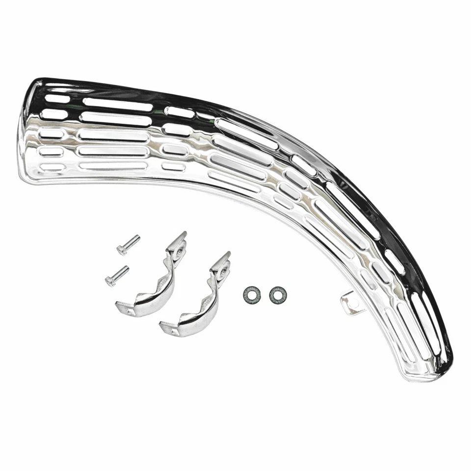 Honda CT200 CT 200 Boomerang Rear Exhaust Heat Shield Set 64-66 Muffler Pipe - Изображение 4 из 4