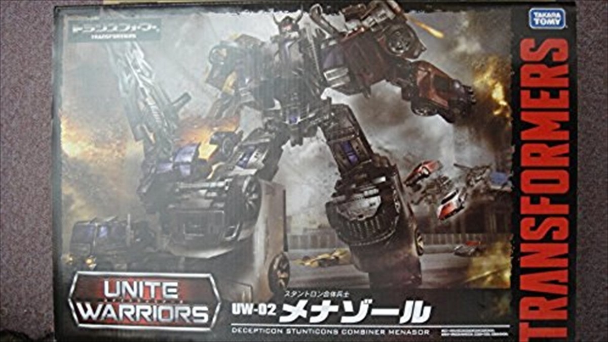 Transformers Unite Warriors UW02 Menasor Menazoru Takara Tomy