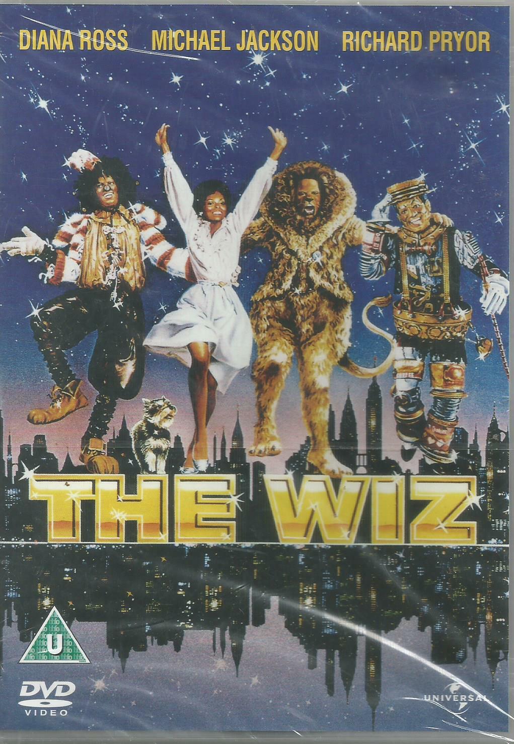 Diana Ross & Michael Jackson - The Wiz DVD still sealed