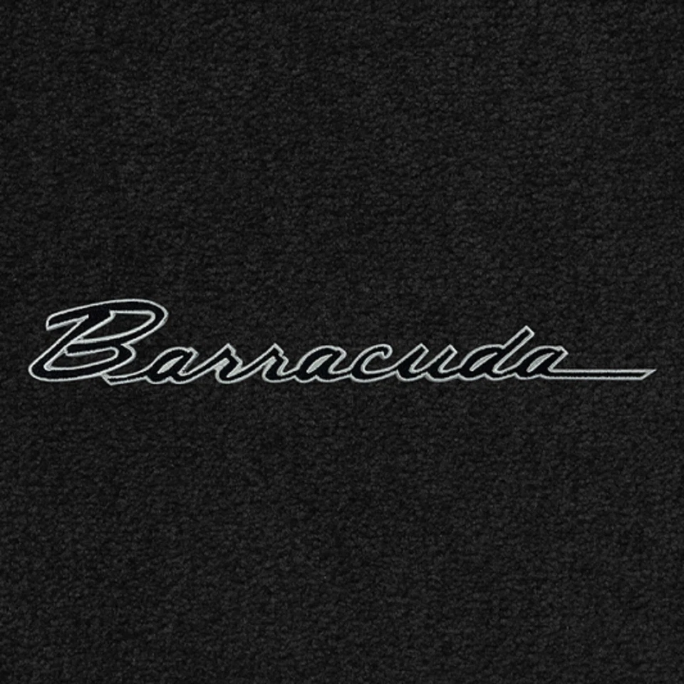 Lloyd Mats Velourtex Plymouth Barracuda Logo Front Mats (1964-1969) Foto 3 de 4