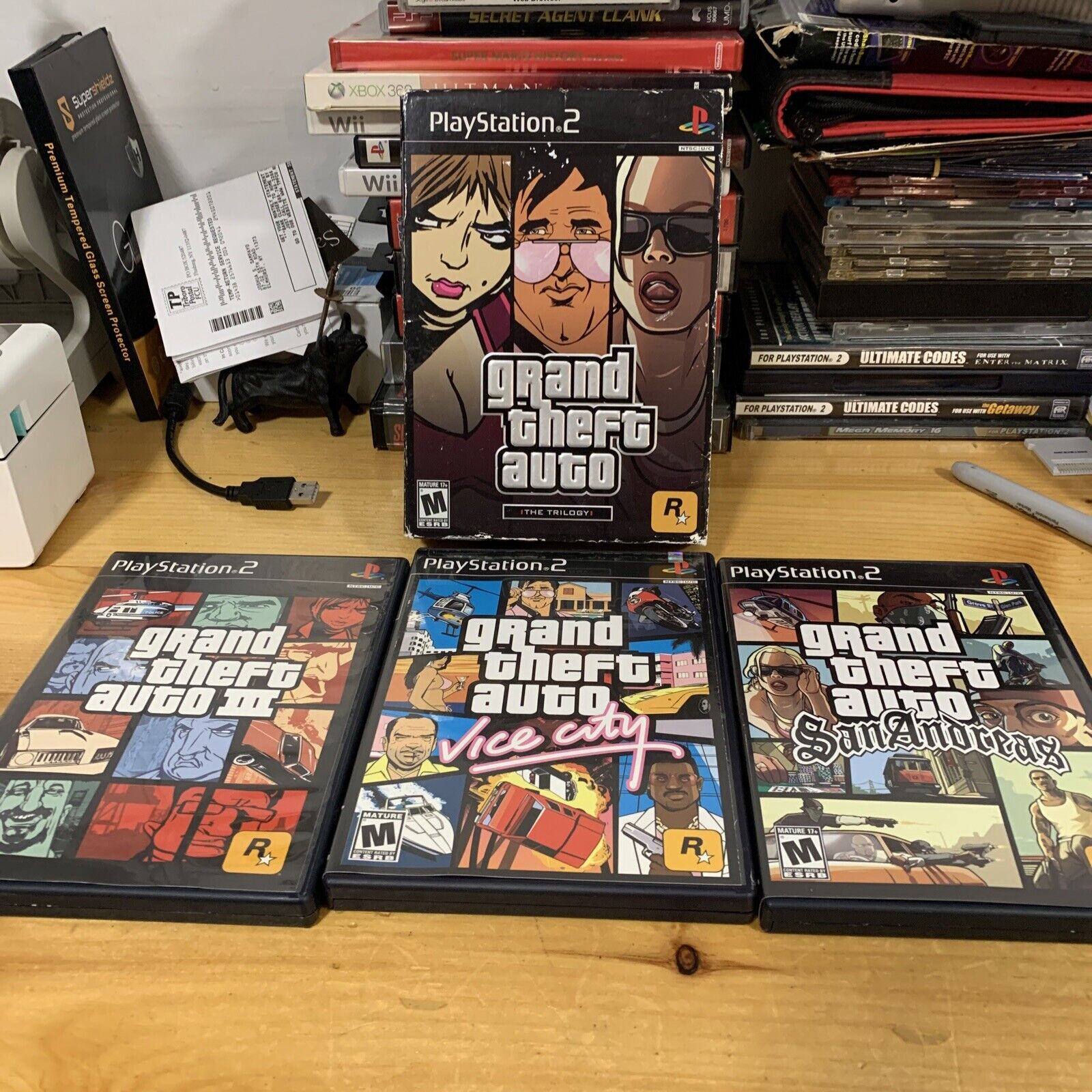 PlayStation 2 PS2 Grand Theft Auto Trilogy NEW Box GTA 3 III San Andreas  SEALED 710425371110