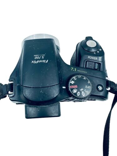 Fujifilm FinePix S Series S700 7.1MP Digital Camera - Black - LENS ERROR A597 - Picture 4 of 6